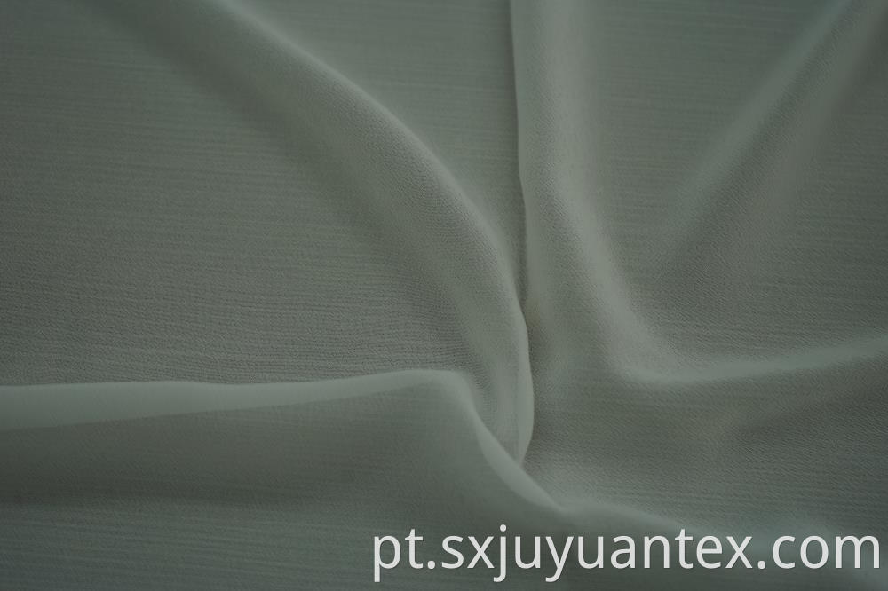 Snow Flower Crepe Fabric